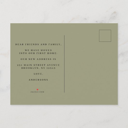 Modern Colorful Pumpkin Autumn Aankondigingskaart (Achterkant)