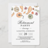 Modern Colorful Pumpkin Autumn Kaart (Voorkant)