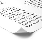 Modern Colorful Pumpkin Autumn Poster (Hoek)