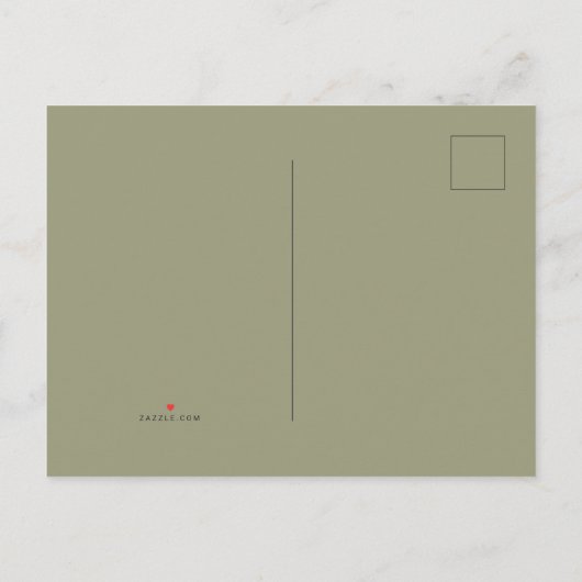 Modern Colorful Pumpkin Autumn Uitnodiging Briefkaart (Achterkant)