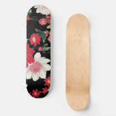 Modern Colorful Sakura Flower Japan Birthday party Persoonlijk Skateboard (Voorkant)