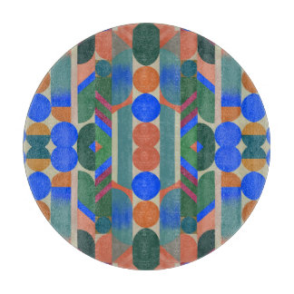 Modern Colorful Shapes Snijplank