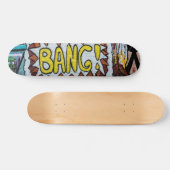 Modern Colorful Urban Street Art Graffiti Persoonlijk Skateboard (Horizontaal)