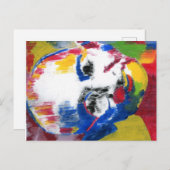 Modern Colorful Waterverf Mahatma Gandhi briefkaar Briefkaart (Voorkant / Achterkant)