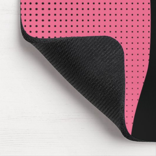 Modern Comic Book Pop Art of Woman's Face Muismat (Hoek)