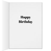 Modern Comic Dirt Bike Wenskaart (Binnen (Rechts))