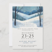 Modern Company Blue Mountain Vakantieoord Waterver Kaart (Voorkant)