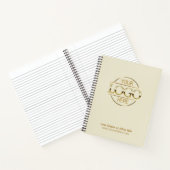 Modern Company Business Logo Promotional Gift Notitieboek (Binnen)