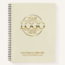 Modern Company Business Logo Promotional Gift Notitieboek
