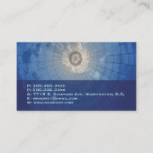 Modern Compass Attorney Law Kantoor Visitekaartje (Achterkant)