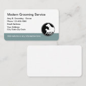 Modern computerontwerp voor moderne vormgeving visitekaartje (Voorkant / Achterkant)