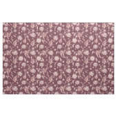 Modern Coneflowers Floral Pattern Bleek Paars Stof (Yard (91,4 cm))