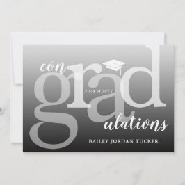 Modern ConGRADuleringen Afstuderen Gefeliciteerd