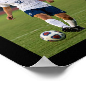 Modern Congrats Afstudeerder 14 Fotocollage vet ty Poster (Hoek)