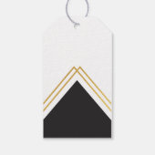 Modern Congrats Faux Folie Cadeaulabel (Achterkant)