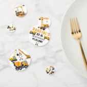 Modern Construction Simple Kid's Birthday Confetti (Groep)