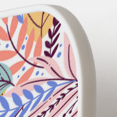 MODERN, CONTEMPORAIRE BOTANISCHE AFDRUKKING PICKLEBALL PADDLE (Links Detail)