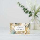 Modern Contemporary Abstract Consultant Visitekaartje (Staand voorkant)