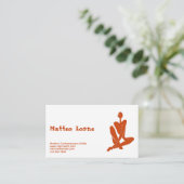 Modern Contemporary Artist Visitekaartje (Staand voorkant)