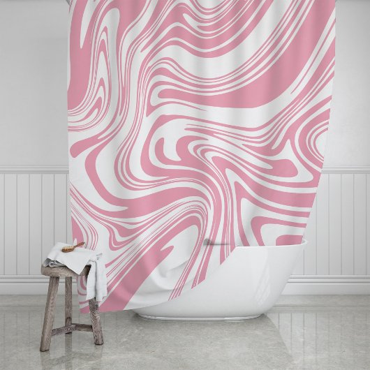 Modern Contemporary Bold Large Scale Abstract  Douchegordijn