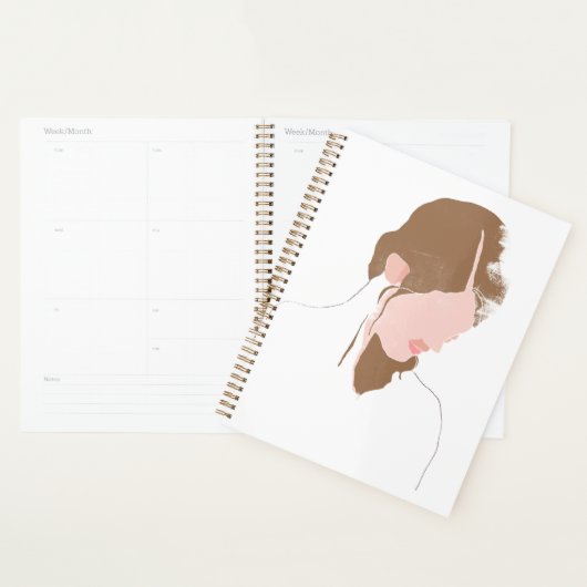 Modern Contour Portret Planner (Display)
