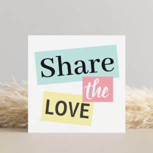 Modern Cool Colorful Beauty Salon Referral Vierkante Visitekaartjes