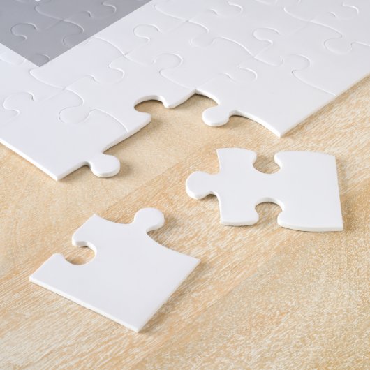 Modern, cool, eenvoudig, minimaal, design Love Chi Legpuzzel (Zijkant)