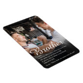 Modern Cool Fun Photo Brother Definition Magneet (Rechterzijde)