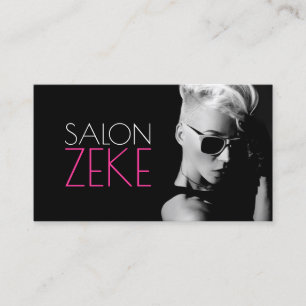 Modern Cool Hair Salon Beauty Visitekaartje