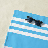 Modern & Cool Ik hou van dolfijnen Quotes Naam  Strandlaken (In situ)