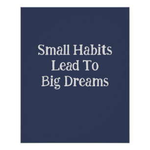 Modern Cool Inspirerend Tekst Quote Mannen’s Perfect Poster