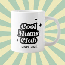Modern Cool moeders club Retro  Groovy