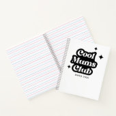 Modern Cool moeders club Retro  Groovy Notitieboek (Binnen)