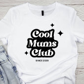 Modern Cool moeders club Retro Groovy T-shirt