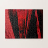 Modern, cool motief concept in rood en zwart legpuzzel (Horizontaal)