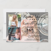 Modern Cool Photo Collage Vrijgezellenfeest Kaart (Voorkant)