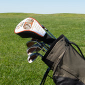 Modern Cool Photo Golf Beste vader ooit Vaderdag Golfheadcover (Insitu)