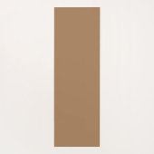 Modern Cool Sand Beige Luipaard Patroon en Naam Yogamat (Achterkant)