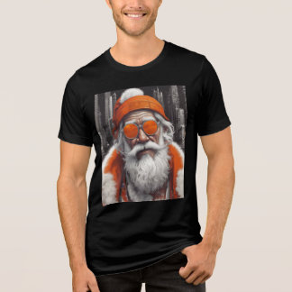 Modern Cool Santa Claus T-shirt | Hoodie