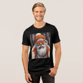 Modern Cool Santa Claus T-shirt | Hoodie (Voorkant volledig)