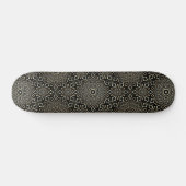 Modern Cool & Trendy Dot Art Skateboard (Horizontaal)