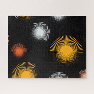 Modern, Cool, uniek, trendy, stedelijke borstelstr Legpuzzel