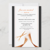 Modern Copper Restaurant Grand Opening Kaart (Voorkant)