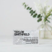 Modern Corporate Concrete  Visitekaartje (Staand voorkant)