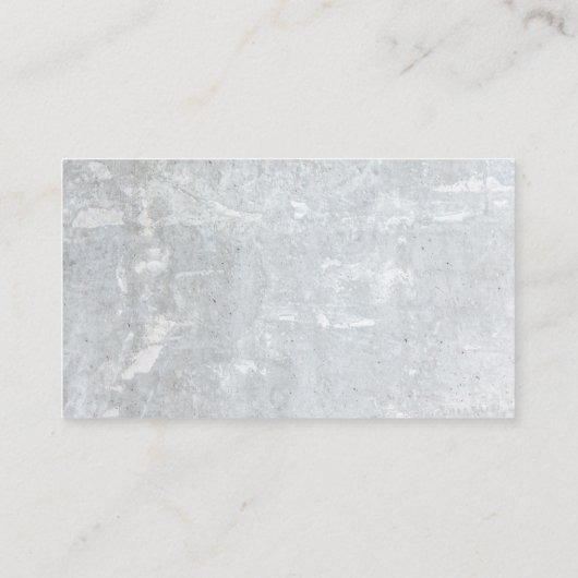 Modern Corporate Concrete  Visitekaartje (Achterkant)