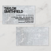 Modern Corporate Concrete  Visitekaartje (Voorkant / Achterkant)