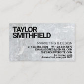 Modern Corporate Concrete  Visitekaartje (Voorkant)