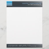 Modern Corporate Letterhead Briefhoofd Ontwerp (Voorkant)