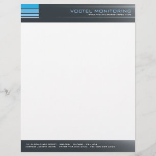 Modern Corporate Letterhead Briefhoofd Ontwerp