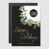 Modern Corporate Logo Prettige feestdagen vertical (Voorkant / Achterkant)